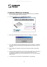 Предварительный просмотр 5 страницы Cables to Go 35553 Installation Manual And Manual