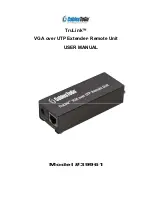 Cables to Go 39961 User Manual preview