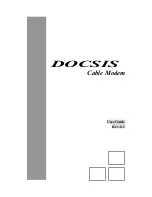 Cables to Go DOCSIS Cable Modem User Manual предпросмотр