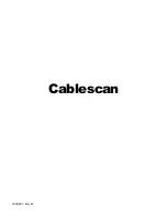 Preview for 57 page of Cablescan 90 Series Setup Manual