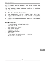 Preview for 7 page of Cabletech ANT0525 Owner'S Manual