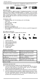 Preview for 7 page of Cabletech ANT0556 Owner'S Manual