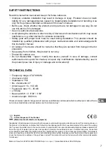 Предварительный просмотр 7 страницы Cabletech ANT0558 User Manual