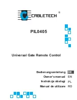 Cabletech PIL0405 Owner'S Manual preview