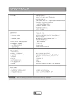 Предварительный просмотр 21 страницы Cabletech URZ0083E Manual