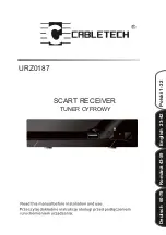 Cabletech URZ0187 Manual предпросмотр