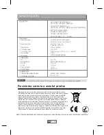 Preview for 62 page of Cabletech URZ0188 Installation And User Manual