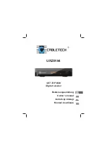 Предварительный просмотр 1 страницы Cabletech URZ0194 Owner'S Manual