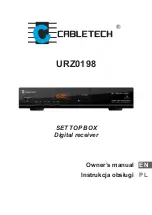 Предварительный просмотр 1 страницы Cabletech URZ0198 Owner'S Manual