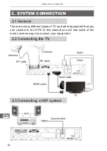 Предварительный просмотр 12 страницы Cabletech URZ0198 Owner'S Manual