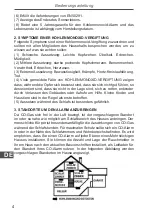 Предварительный просмотр 4 страницы Cabletech URZ0408 Owner'S Manual