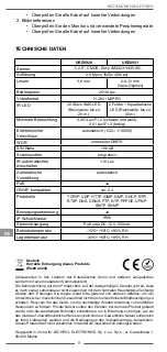 Preview for 8 page of Cabletech URZ0920 Owner'S Manual