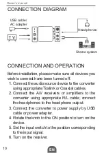 Предварительный просмотр 10 страницы Cabletech ZLA0857-3 Owner'S Manual