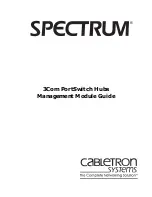 Cabletron Systems 3Com PortSwitch Hub Manual preview