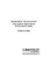 Cabletron Systems 42T User Manual preview