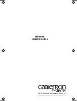 Preview for 1 page of Cabletron Systems BRIM-A6 User Manual