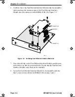 Предварительный просмотр 21 страницы Cabletron Systems BRIM E100 BRIM-E100 User Manual