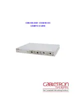 Предварительный просмотр 1 страницы Cabletron Systems CyberSWITCH CSX400 User Manual