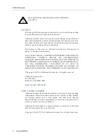 Предварительный просмотр 2 страницы Cabletron Systems CyberSwitch CSX7000 User Manual