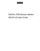 Preview for 1 page of Cabletron Systems DELHF-UA User Manual