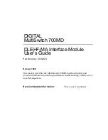 Preview for 3 page of Cabletron Systems DLM6C-AA User Manual