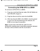 Предварительный просмотр 11 страницы Cabletron Systems EPIM-3PS Installation Manual