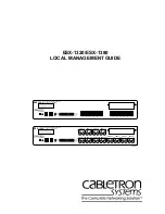 Cabletron Systems ESX-1380 Management Manual preview