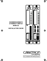 Preview for 1 page of Cabletron Systems ESXMIM Installation Manual