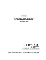 Cabletron Systems ETWMIM User Manual preview