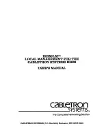 Cabletron Systems IRBM/LM User Manual preview