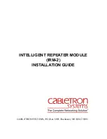 Cabletron Systems IRM-2 Installation Manual preview