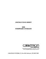 Cabletron Systems IRM Supplementary Manual preview