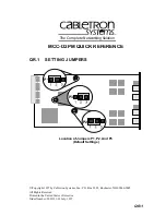 Cabletron Systems MCC-D2PM Quick Reference preview