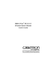 Preview for 1 page of Cabletron Systems MMAC-Plus 9E312-12 User Manual