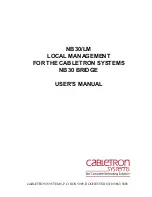 Preview for 1 page of Cabletron Systems NB30 User Manual