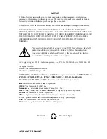 Preview for 2 page of Cabletron Systems SEHI-22 User Manual