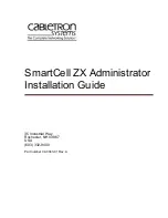 Cabletron Systems SmartCell ZX Administrator Installation Manual preview