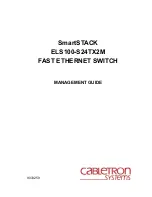 Cabletron Systems SmartSTACK ELS100-S24TX2M Management Manual preview