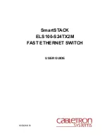 Cabletron Systems SmartSTACK ELS100-S24TX2M User Manual preview