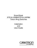 Cabletron Systems SmartStack STS16-20FRM Installation And User Manual preview