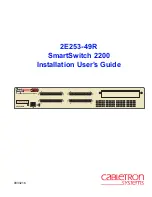 Предварительный просмотр 1 страницы Cabletron Systems SmartSwitch 2200 Installation & User Manual