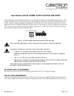 Cabletron Systems SmartSwitch 2200 Instruction Sheet предпросмотр