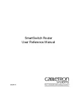 Предварительный просмотр 1 страницы Cabletron Systems SmartSwitch 8-slot User'S Reference Manual