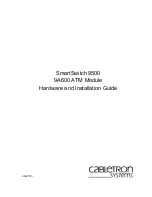 Preview for 1 page of Cabletron Systems SmartSwitch 9500 Hardware And Installation Manual