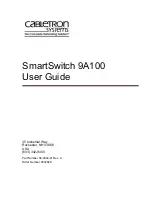 Cabletron Systems SmartSwitch 9A100 User Manual preview