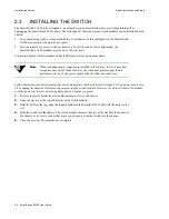 Preview for 22 page of Cabletron Systems SmartSwitch 9A100 User Manual