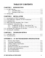 Предварительный просмотр 5 страницы Cabletron Systems ST-500 Installation Manual