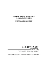 Cabletron Systems THN-MIM Installation Manual предпросмотр