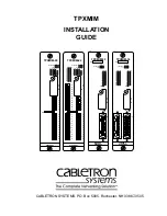 Cabletron Systems TPXMIM-20 Installation Manual preview