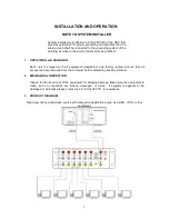 Предварительный просмотр 3 страницы CableTronix CT-700 Installation Manual